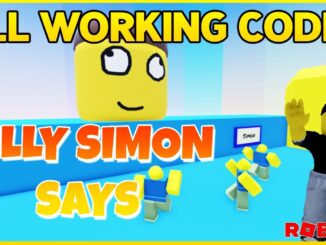 Silly Simon Says Codes