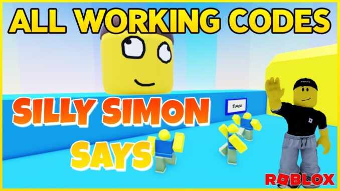 Silly Simon Says Codes