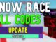 Snow Race Codes Roblox